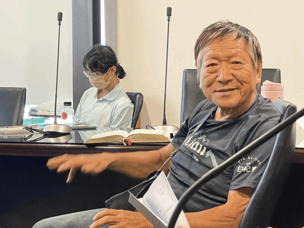 新化大哥熱情分享許多台文知識