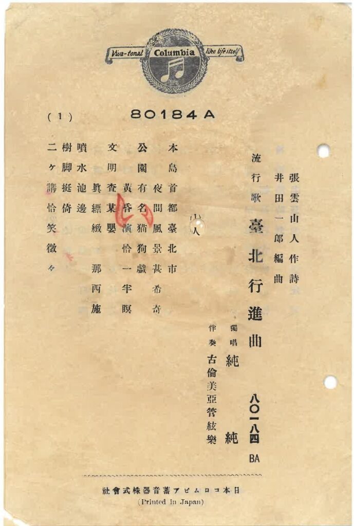2015001-031-001臺北行進曲 (上)