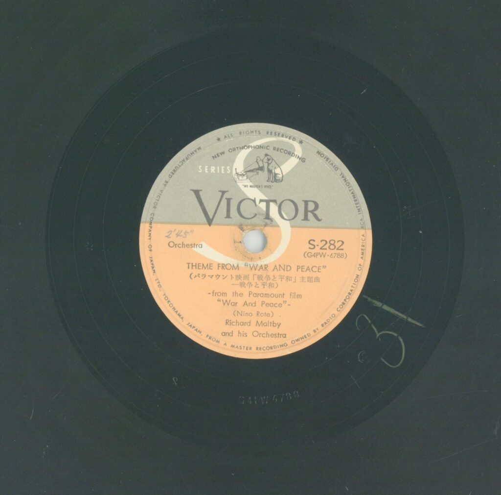 THEME FROM “WAR AND PEACE” (戦争と平和)