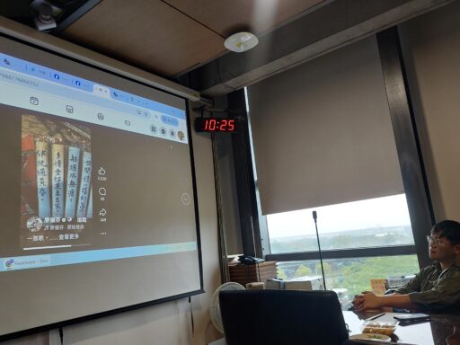 鹽水「台灣詩路」路邊就可看見各篇詩句